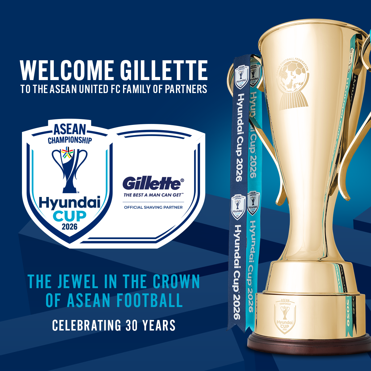 Gillette Named Official Shaving Partner